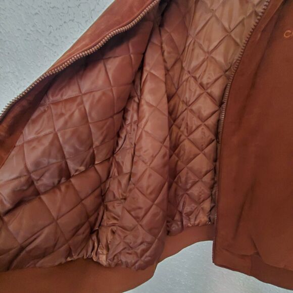 Calvin Klein Corduroy Bomber Jacket Size XL - Picture 7 of 14